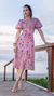 Vestido midi princess mix estampas (solar) - buy online