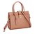 Bolsa satchel chenson - pedras e rebites - ref: 3481556-010 (rose)