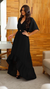 Vestido assimétrico mullet (preto) na internet