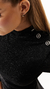 Black lurex midi dress on internet