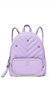 The victoria small backpack lilac stud