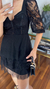 Vestido decote corselet glam na internet