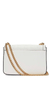 The victoria medium shoulder bag white woven - comprar online