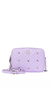 The victoria top-zip crossbody lilac stud (limited edition)