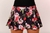 Short saia estampa floral na internet