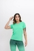 Blusa básica verde neon