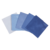 Resina Mineral Plano 8x8cm x 5u Azul Noche