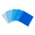 Resina Mineral Plano 8x8cm x 5u Azules y Celestes