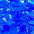Rombitos de Resina x 100u. Azul