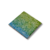 Azulejo Decorado 15x15cm Esponjeado Celeste y Verde en internet