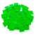Vidriecitos de colores 20x20mm x 50grs. Verde Fluor