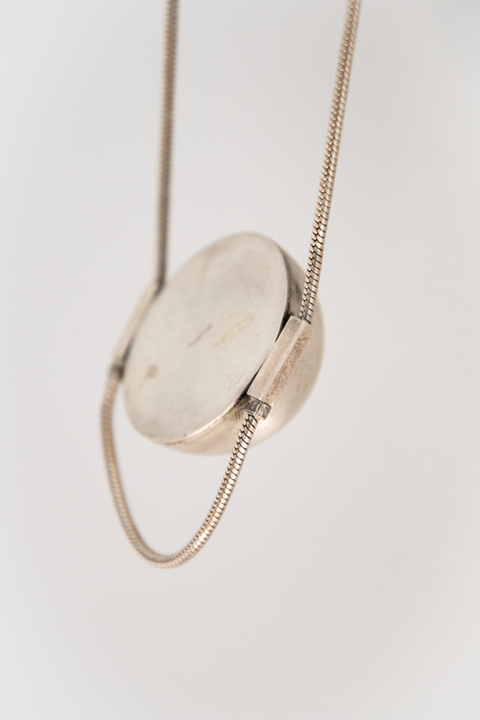 Collar Doble Cupula Concreta - tienda online