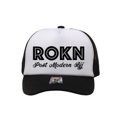 Boné ROKN Trucker Preto Post Modern BJJ