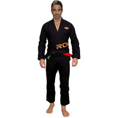 Kimono Jiu Jitsu ROKN Evolution NEON Preto