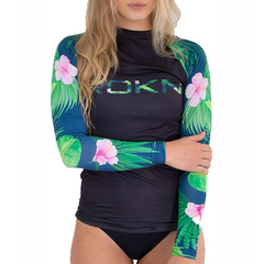 Rashguard Feminina Oahu Manga Longa na internet