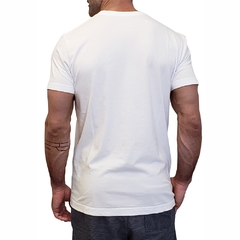 Camiseta Reative Black Belt Branca - comprar online