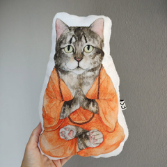 Almohadón Gato Buda