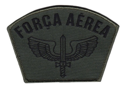 Parche Militar Bordado Forca Brasileira Fuerza Aerea Brasil