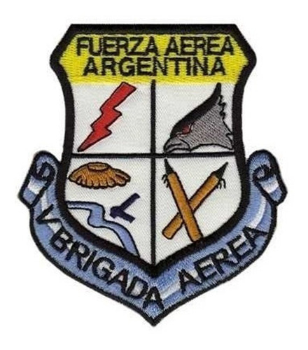 Parche Militar Fuerza Aerea Argentina V Brigada Aerea