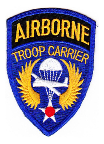 Parche Aplique Bordado Airborne Troop Carrier