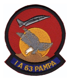 Parche Bordado Fuerza Aerea 4 Brigada Aerea Pampa