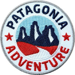 Parche Bordado Aplique Patagonia Argenitna - Be Custom