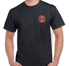 Remera Bordada Fire Rescue Más Colores Y Diseños