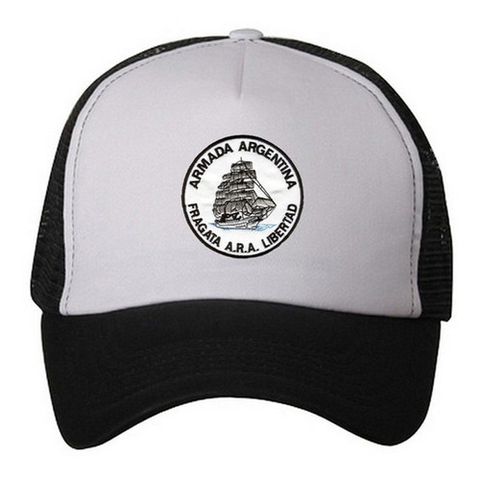 Gorra Bordada Trucker Armada Fragata Libertad Argentina Mod1