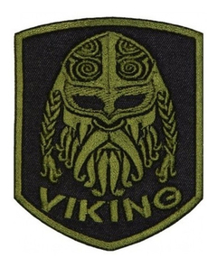 Parche Aplique Bordado Tactico Viking Vikingos