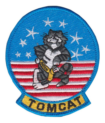Parche Aplque Bordado Us Navy F14 Tomcat