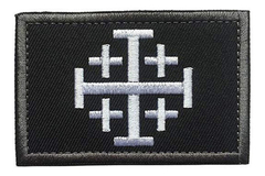 Parche Aplique Bordado Escudo Orden Caballeros Templarios M2 en internet