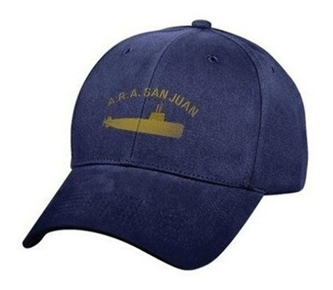 Gorra Azul Bordada Submarino Ara San Juan - Armada Argentina