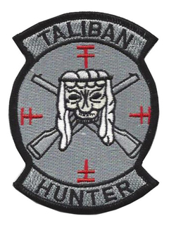 Parche Aplique Bordado Taliban Hunter