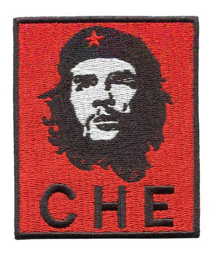 Parche Aplique Bordado Ernesto Che Guevara Mod3