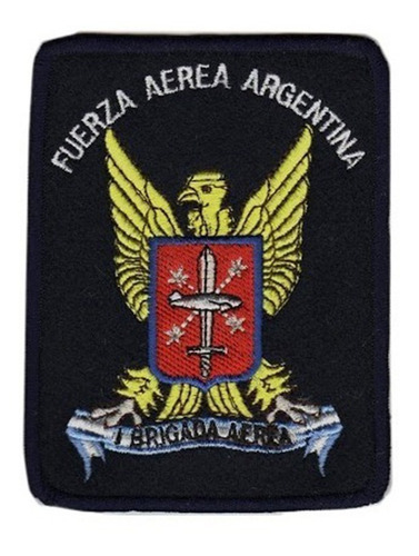 Parche Bordado 1ra Brigada Aerea Fuerza Aerea Argentina