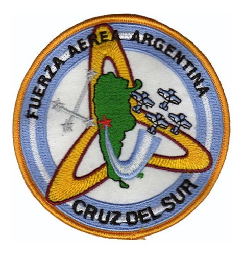 Parche Fuerza Aerea Escuadrilla Alta Acrobacia Cruz Del Sur