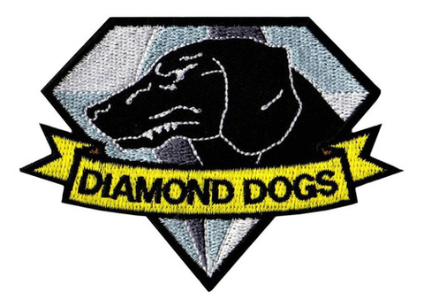Parche Bordado Aplique Metal Gear Diamond Dogs Mod3