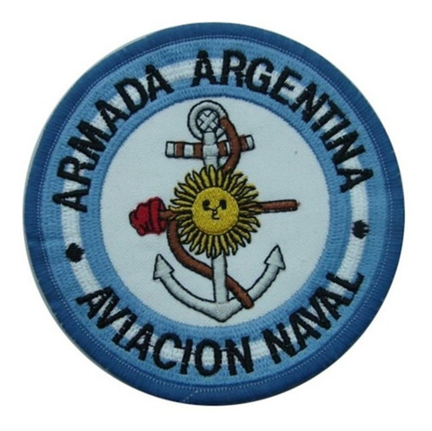 Parche Bordado Militar Armada Argentina Aviación Naval Ara