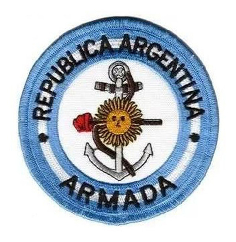 Parche Bordado Militar Aa Armada Argentina