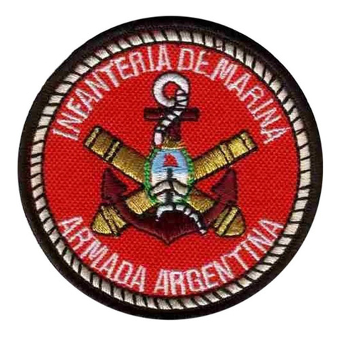 Parche Militar Bordado Armada Arg Infantería De Marina