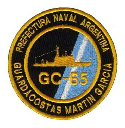 Parche Militar Bordado Guardacostas Martin Garcia Prefectura