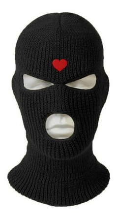 Gorro Pasamontañas Lana Ski Mask Corazon Mod2