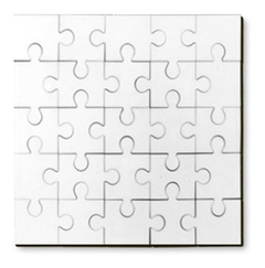 35 Rompecabezas Puzzles Madera Brillante Sublimar 17x8 Cm en internet