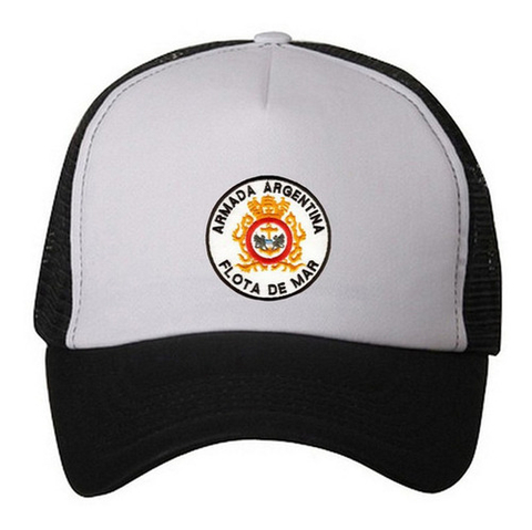 Gorra Bordada Trucker Ara Armada Argentina Flota De Mar