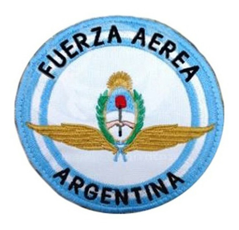 Parche Militar Bordado Fuerza Aerea Argentina Mod2