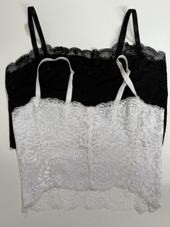 Top Maisa - preto e branco