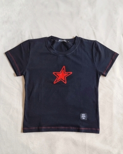 Remera baby Star negra - Kommva