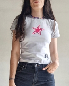 Remera baby Star perla - comprar online