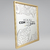 Quadro Decorativo BluePrint, Projeto Bola de Futebol - comprar online