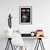 Quadro Decorativo Caveira, Frase Be the King - loja online